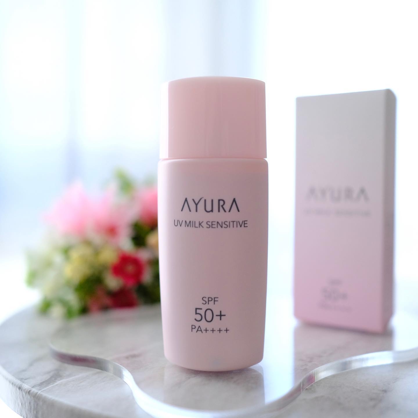 UVミルク センシティブα/AYURA/日焼け止めミルクを使ったクチコミ（1枚目）