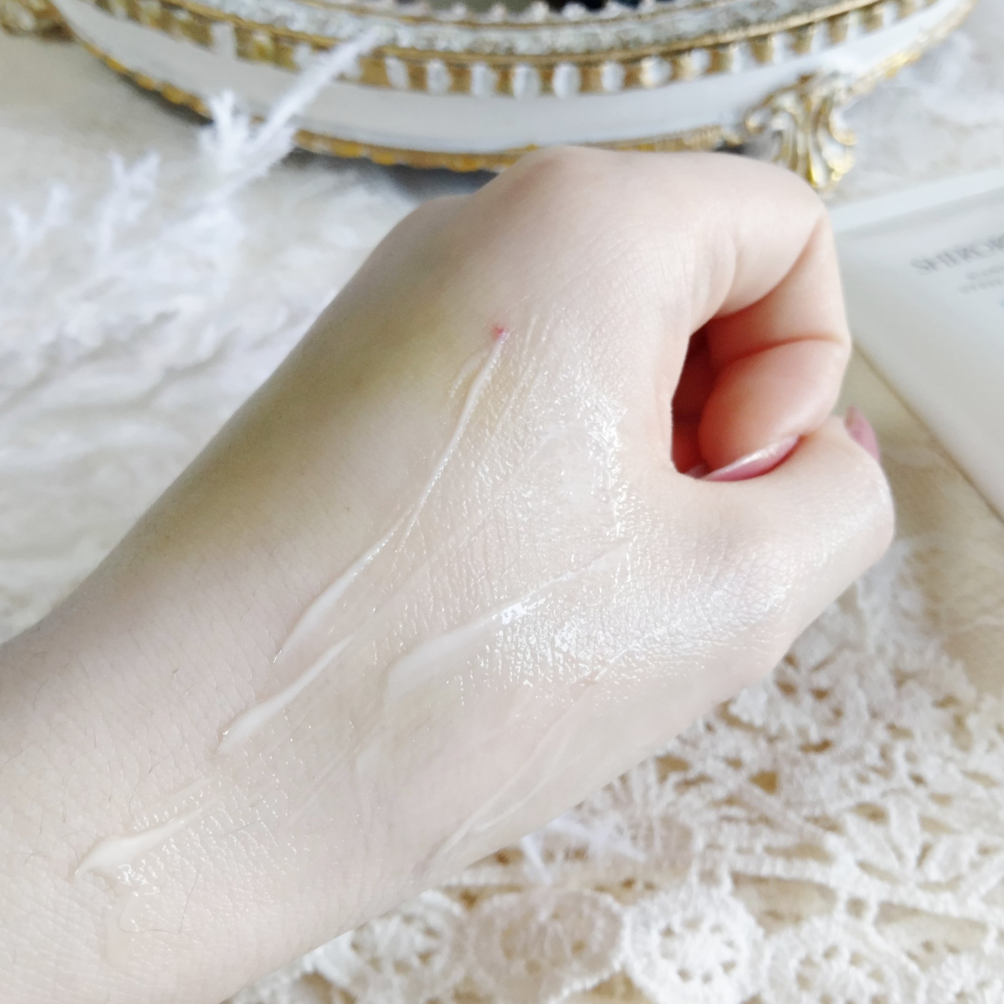 ナイアミドUVデイクリーム/SHIRORU/日焼け止めクリームを使ったクチコミ（3枚目）