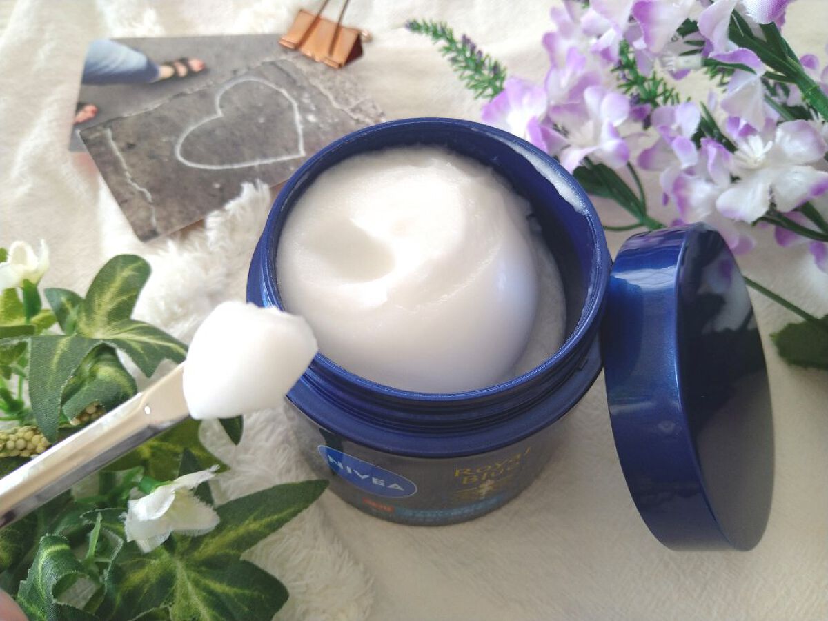 ニベア ロイヤルブルーボディクリーム うるおい密封ケア/ニベア/ボディクリームを使ったクチコミ（3枚目）