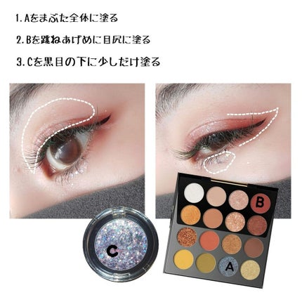 大英博物館 エジプトシリーズ アイシャドウパレット/ZEESEA/アイシャドウパレットを使ったクチコミ(2枚目)