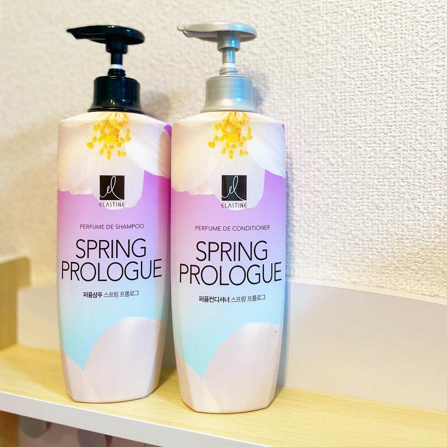 パフュームシャンプー&コンディショナー/エラスチン/シャンプー・コンディショナーを使ったクチコミ(1枚目)