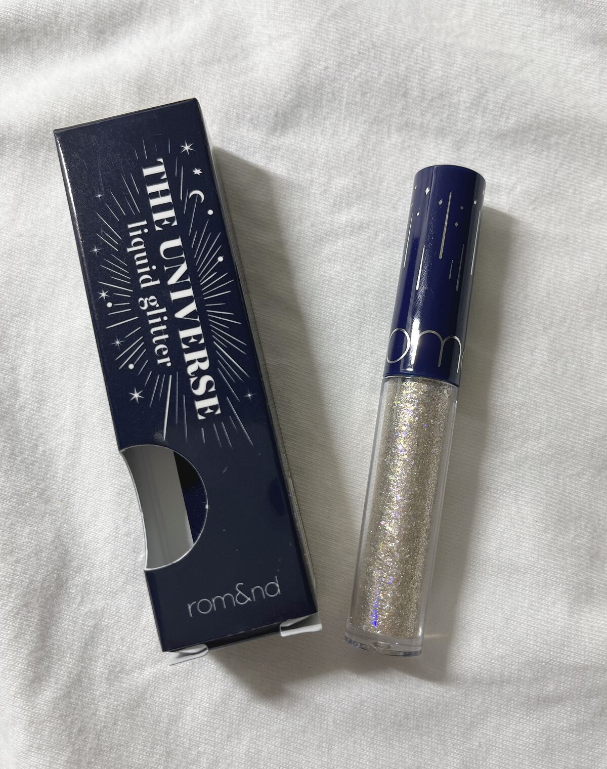 リキッド グリッター シャドウ/rom&nd/グリッターを使ったクチコミ（1枚目）