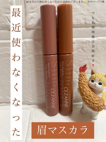 極細アイブロウマスカラ/CEZANNE/眉マスカラを使ったクチコミ(1枚目)