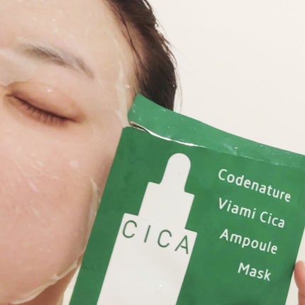 ビアミシカアンプルマスク/CODENATURE/シートマスク・パックを使ったクチコミ(4枚目)