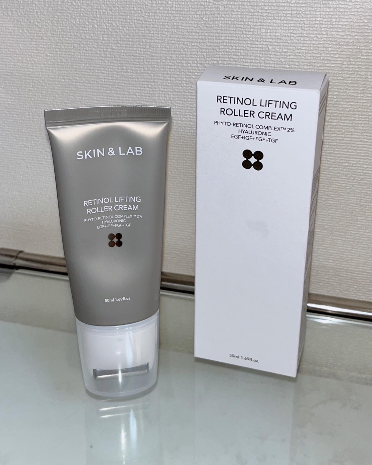 レチノールリフティングローラークリーム/SKIN&LAB/フェイスクリームを使ったクチコミ（1枚目）
