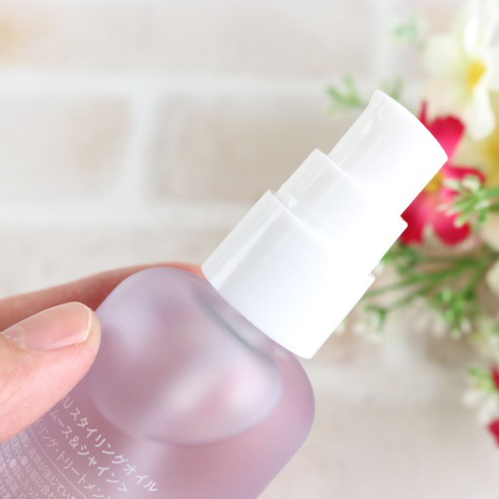 スタイリングオイル＜スムース&シャイン＞/COHARU/ヘアオイルを使ったクチコミ（2枚目）