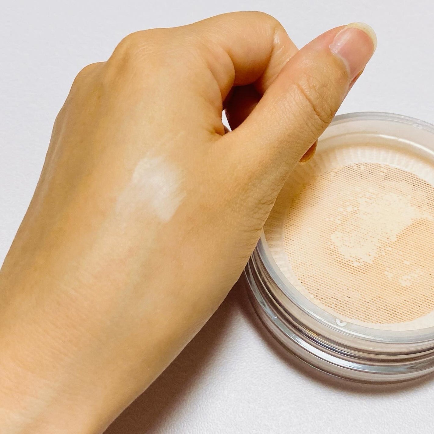 フェイスパウダー/media luxe/ルースパウダーを使ったクチコミ(6枚目)