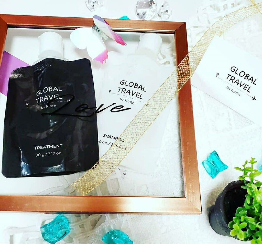 シャンプー／トリートメント/GLOBAL TRAVEL/市販シャンプーを使ったクチコミ（1枚目）