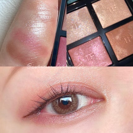 人気色 新品未使用 トムフォードアイカラークォードヘイジーセンシュアリティ アイ カラー クォード|TOM FORD BEAUTYの口コミ - イエベ春に
