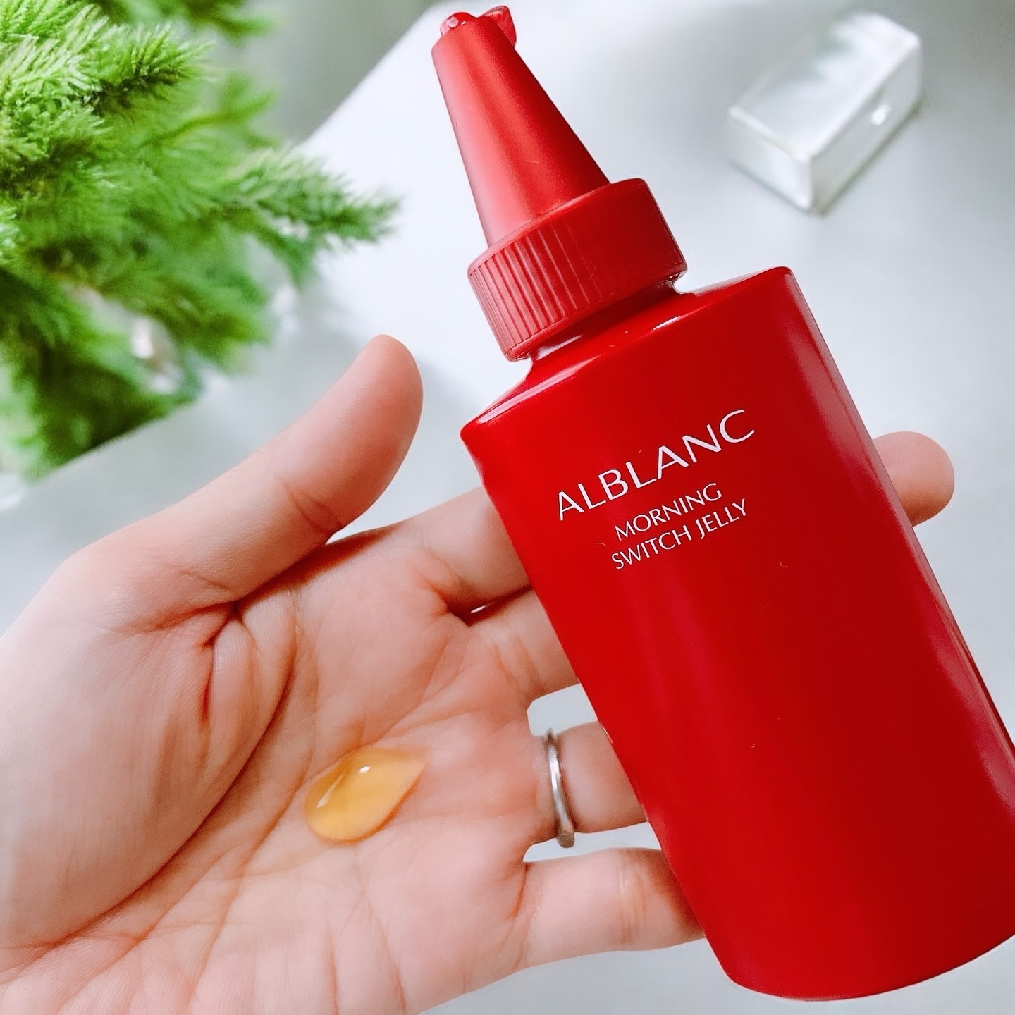 モーニング スイッチジュレ/ALBLANC/美容液を使ったクチコミ（2枚目）