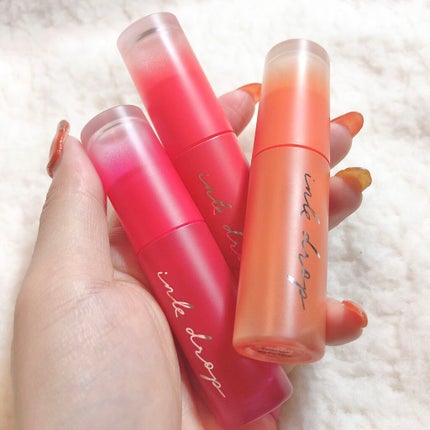 インク ムード ドロップ ティント/PERIPERA/リップグロスを使ったクチコミ(7枚目)