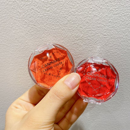 クリームチーク(クリアタイプ)/キャンメイク/ジェル・クリームチークを使ったクチコミ(6枚目)