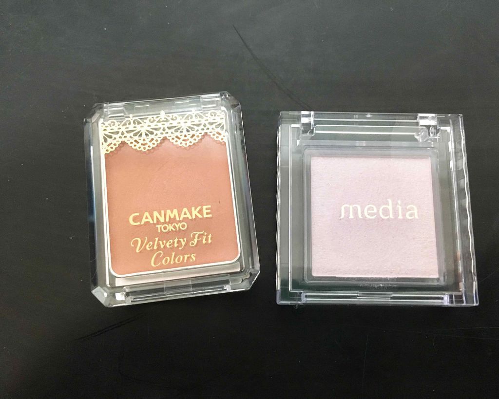 ブライトアップアイシャドウ/media/単色アイシャドウを使ったクチコミ(1枚目)