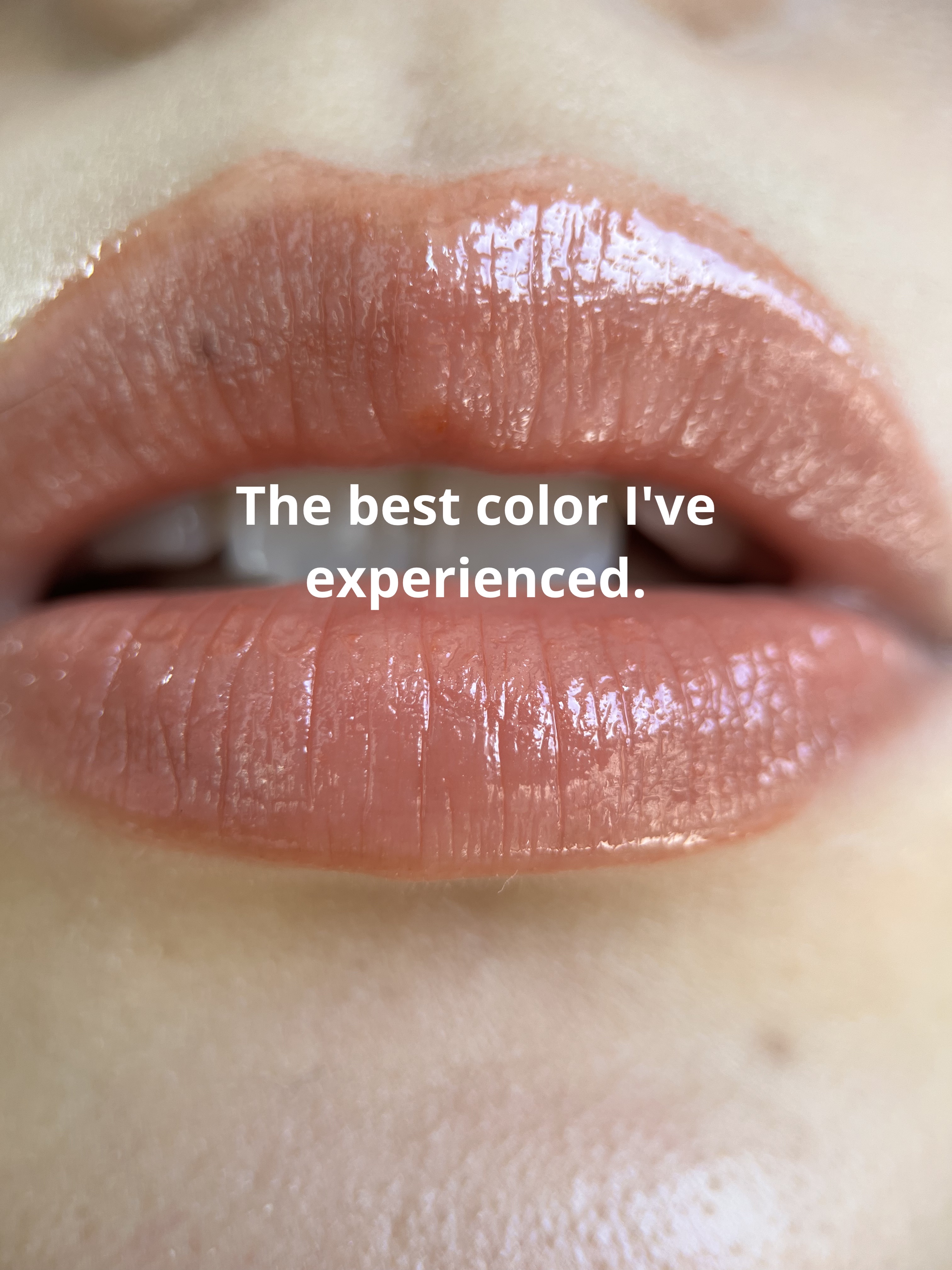 センシュアルヌードグロス 432 NO HUSTLE/HERA/リップグロスを使ったクチコミ（2枚目）