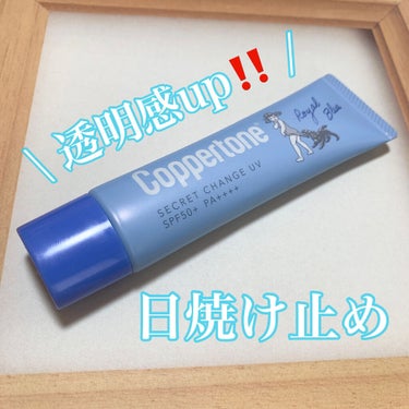 
LIPSを通してコパトーンさんから
ご提供いただきました！


＊コパトーン
〇コパトーン シークレットチェンジUV 

日焼け止めだけで
『素肌キレイをバレずに仕込む♡』

ロイヤルブルー💙
・透明