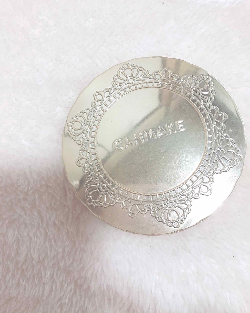 【旧品】マシュマロフィニッシュパウダー/キャンメイク/プレストパウダーを使ったクチコミ(1枚目)