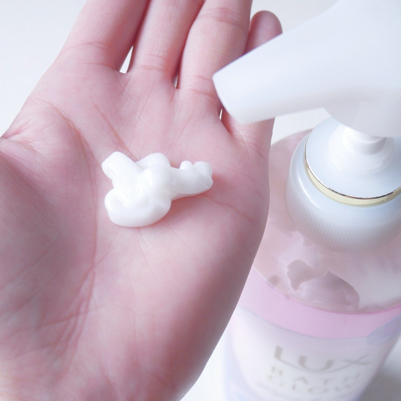 バスグロウ リペア&シャイン シャンプー / トリートメント/LUX/市販シャンプーを使ったクチコミ(5枚目)