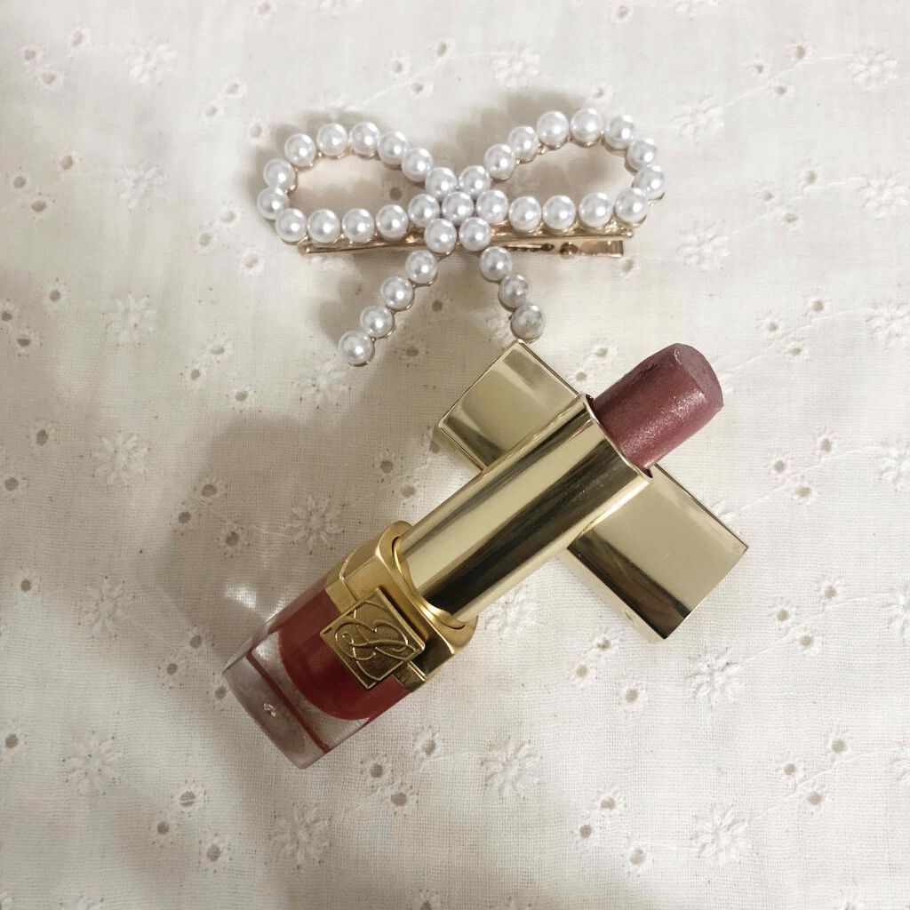 ピュア カラー クリスタル シアー リップスティック/ESTEE LAUDER/口紅を使ったクチコミ(2枚目)