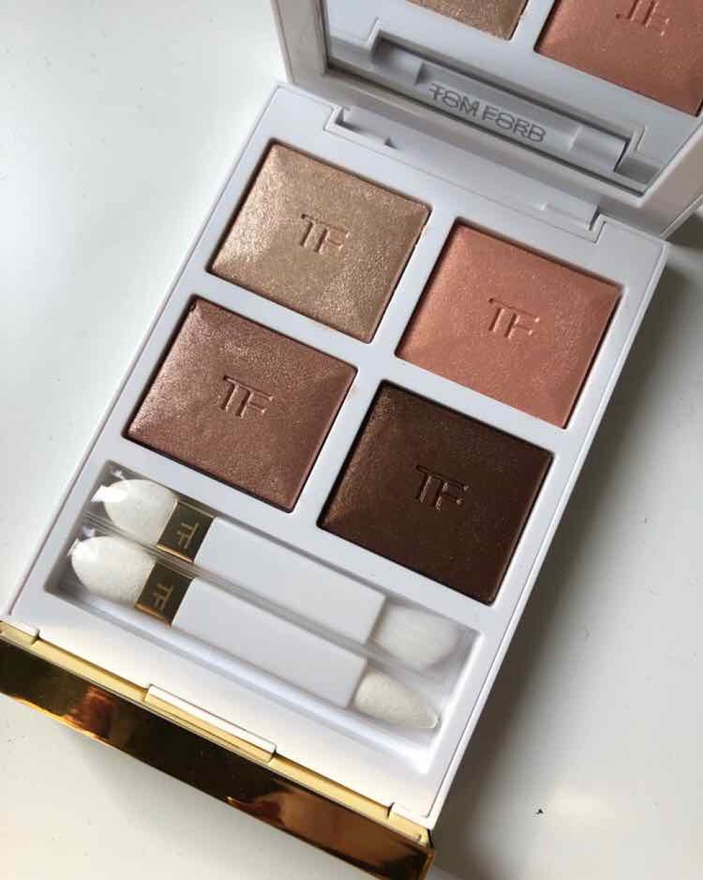 ソレイユ アイ カラー クォード 03 ソレイユ デ ィ ヴェール/TOM FORD BEAUTY/アイシャドウパレットを使ったクチコミ（1枚目）