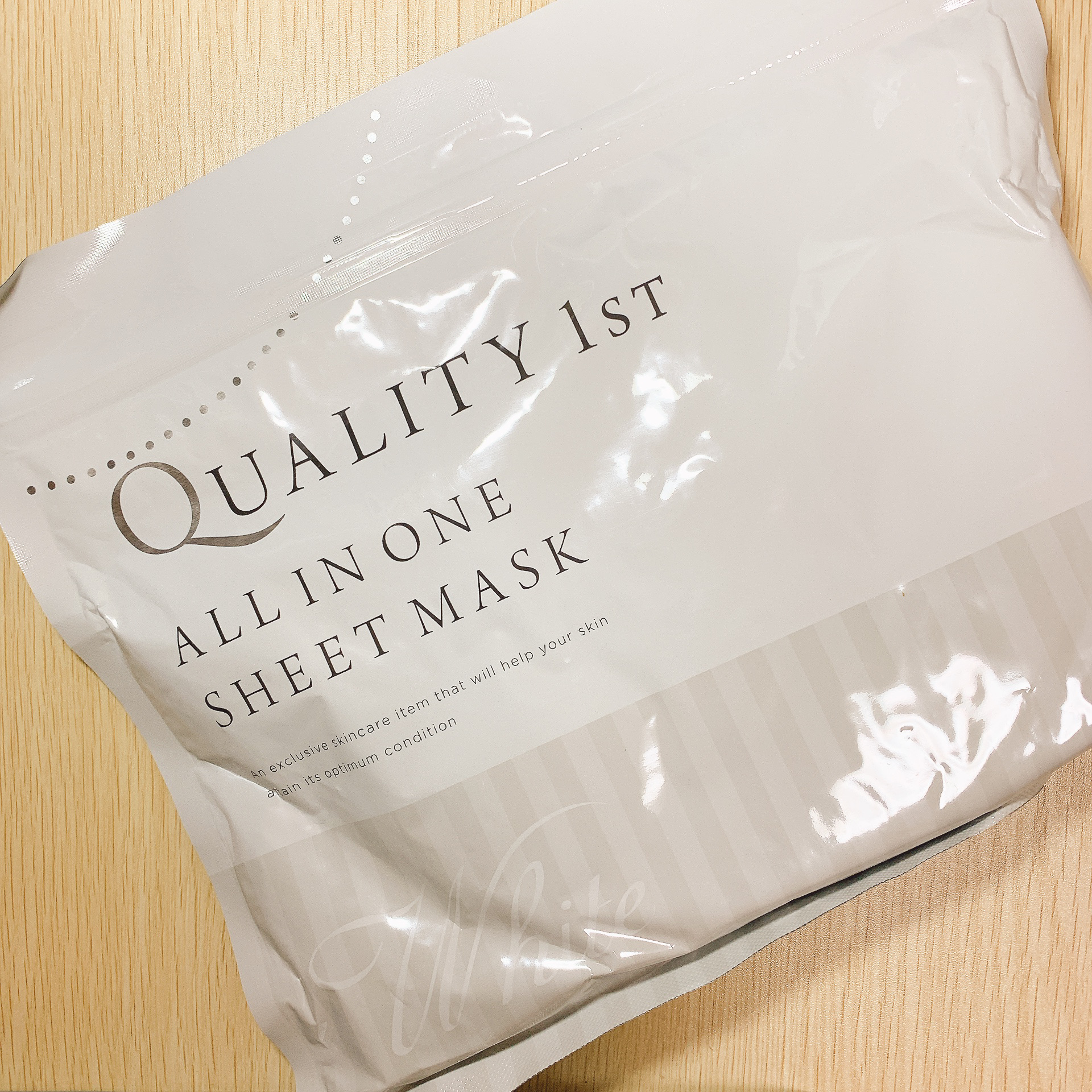オールインワンシートマスク ホワイトEX/クオリティファースト/シートマスク・パックを使ったクチコミ（1枚目）