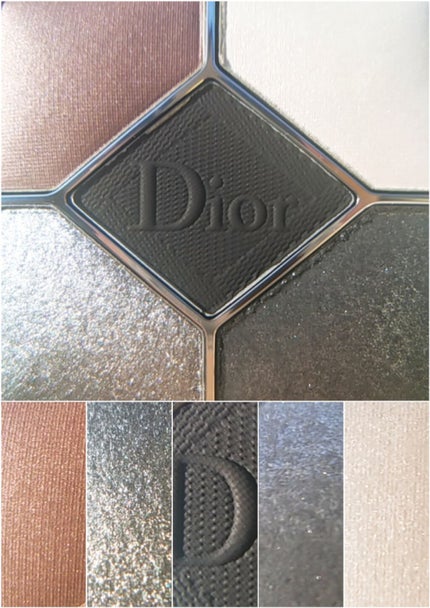 【旧】サンク クルール クチュール 079 ブラック ボウ/Dior/アイシャドウパレットを使ったクチコミ(2枚目)