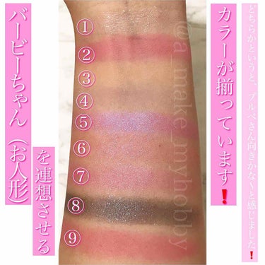 UR GLAM　BLOOMING EYE COLOR PALETTE/U R GLAM/パウダーアイシャドウを使ったクチコミ（3枚目）