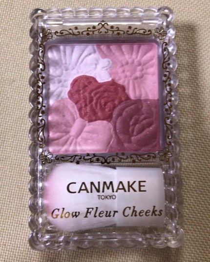 グロウフルールチークス/キャンメイク/パウダーチークを使ったクチコミ(1枚目)