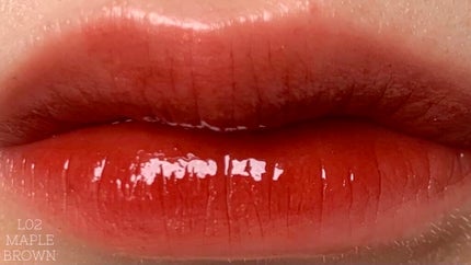 ジューシーラスティングティント/rom&nd/リップティントを使ったクチコミ(9枚目)