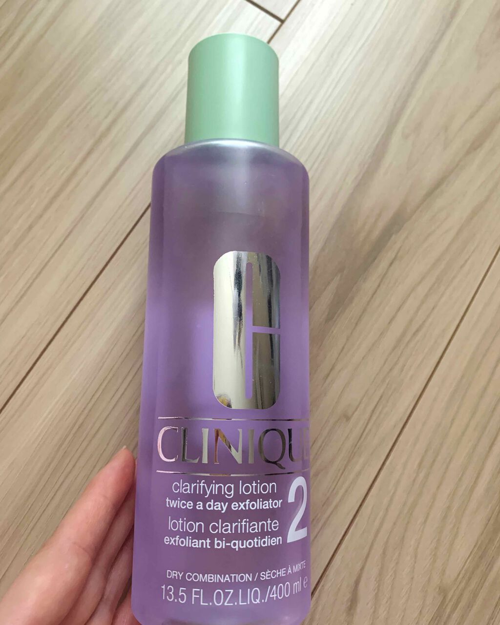 クラリファイング ローション 2/CLINIQUE/拭き取り化粧水を使ったクチコミ(1枚目)