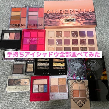 UR GLAM　BLOOMING EYE COLOR PALETTE/U R GLAM/アイシャドウパレットを使ったクチコミ（1枚目）