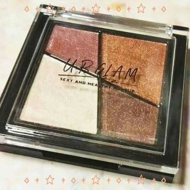 UR GLAM　VELVET EYE COLOR PALETTE/U R GLAM/アイシャドウパレットを使ったクチコミ（1枚目）