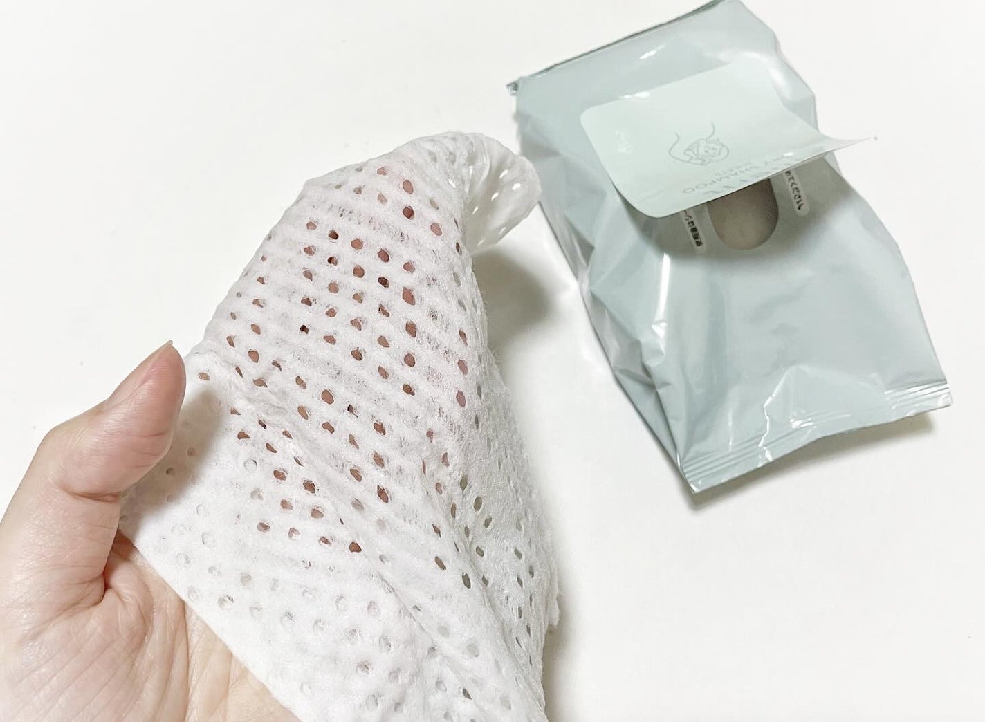 メリット ドライシャンプーシート すっきり爽快タイプ/メリット/ドライシャンプーを使ったクチコミ(4枚目)