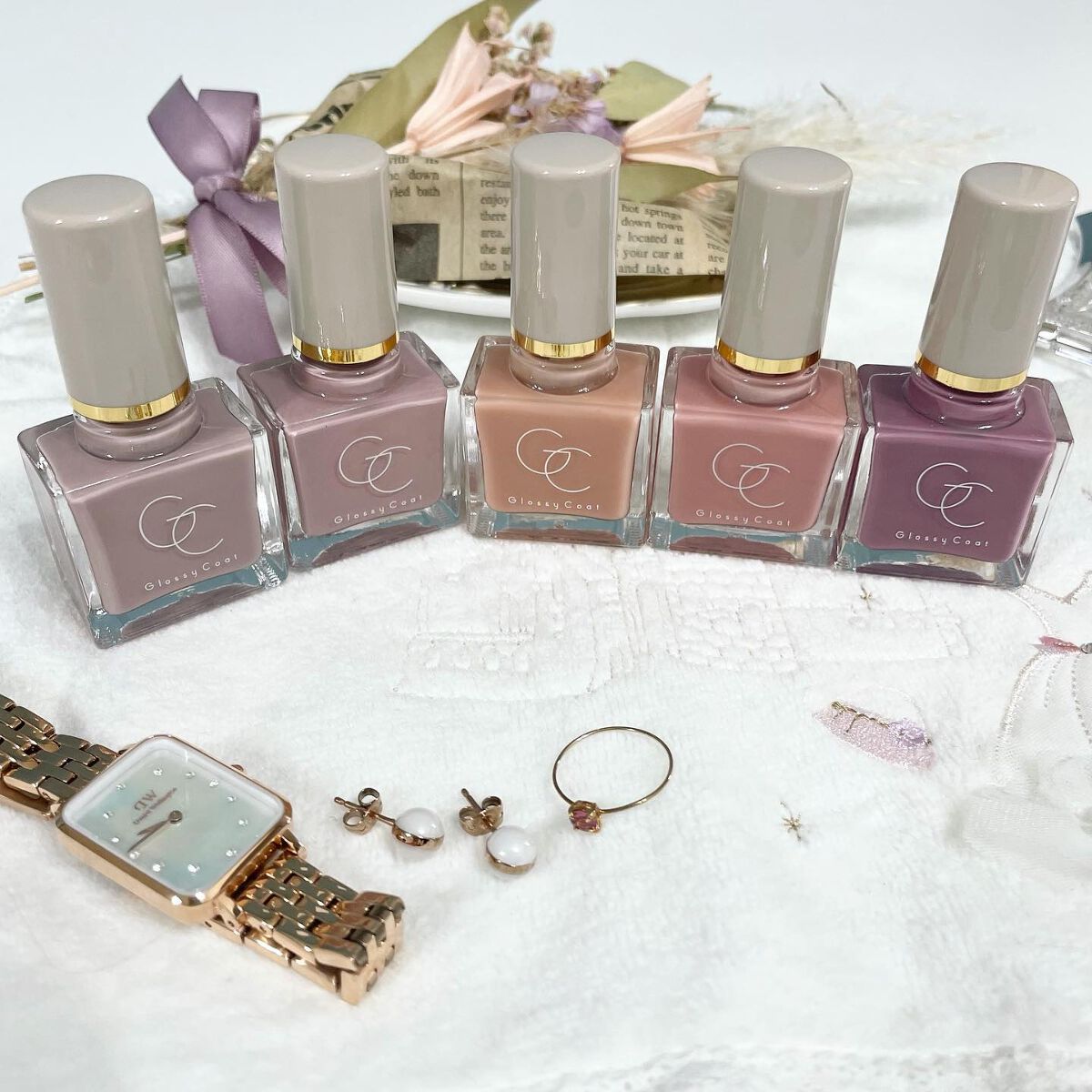 グロッシーコート/スキューズミー/オールインワンネイルを使ったクチコミ（1枚目）