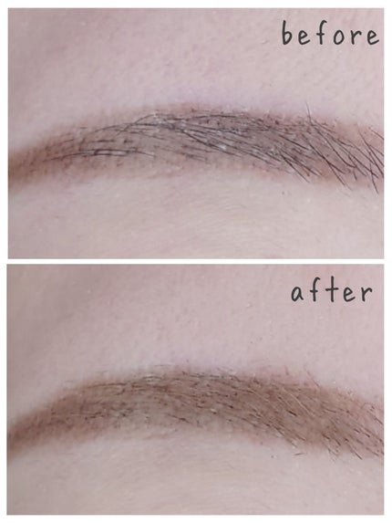 ハンオールブロウカラ/rom&nd/眉マスカラを使ったクチコミ(3枚目)