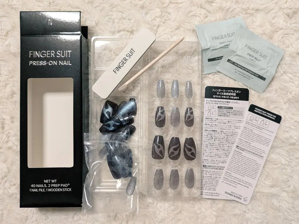 ネイルチップ(シールタイプ)/FINGER SUIT/ネイルチップ・パーツを使ったクチコミ(3枚目)