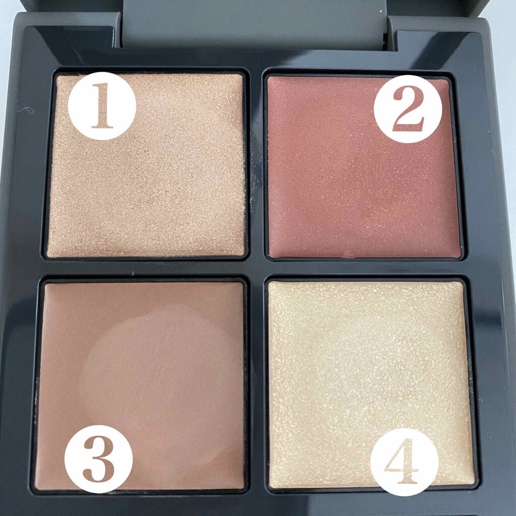 ディメンショナルビジョンアイパレットアリー/THREE/ジェル・クリームアイシャドウを使ったクチコミ(2枚目)