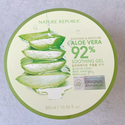 マイルド&モイスチャーアロエジェル/ネイチャーリパブリック/ボディローションを使ったクチコミ(1枚目)