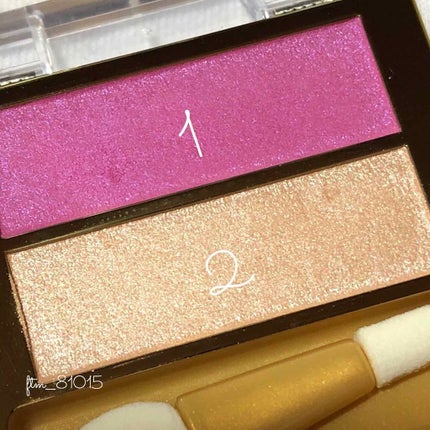 デュアルアイシャドウ N/excel/アイシャドウパレットを使ったクチコミ(2枚目)