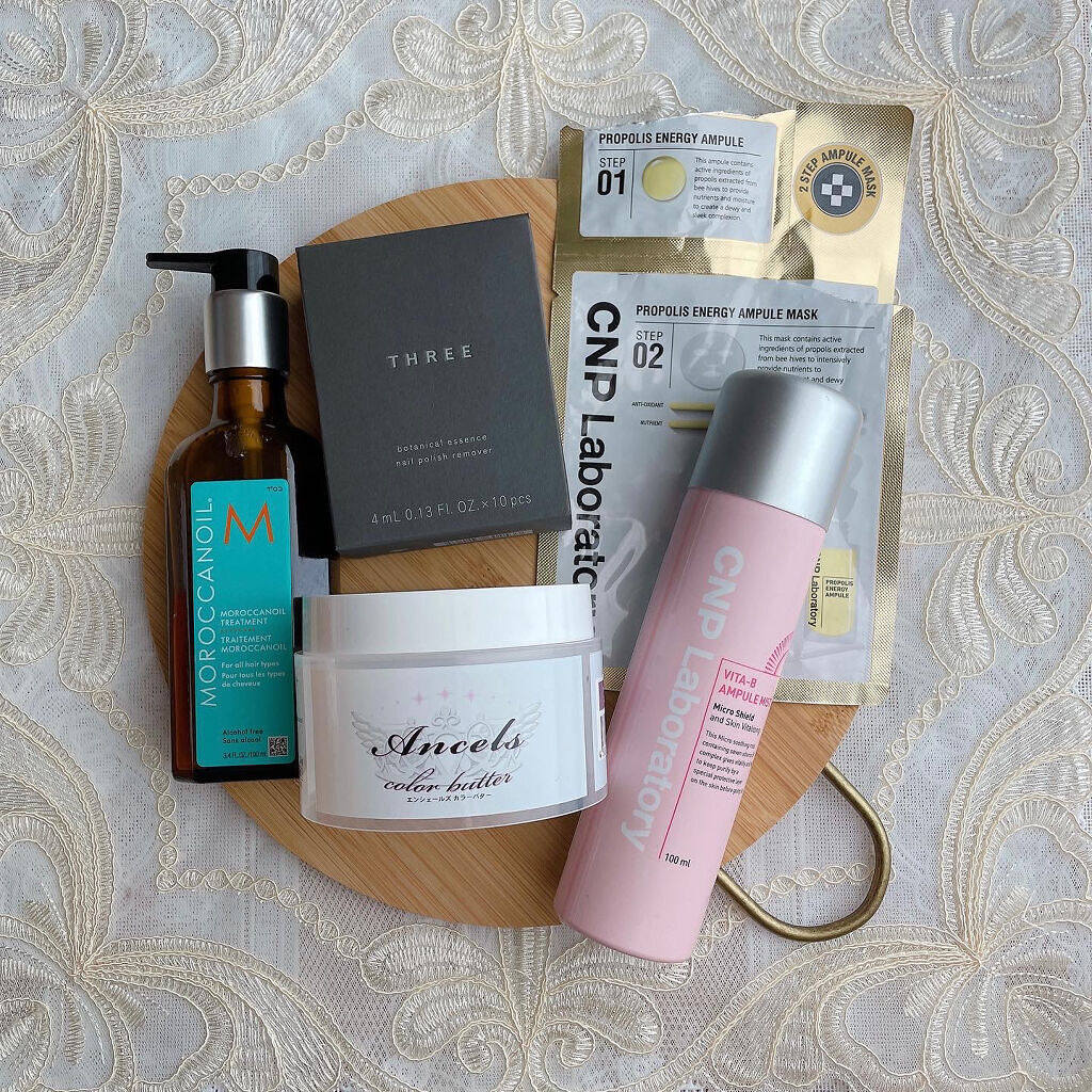 ボタニカルエッセンス ネイルポリッシュ リムーバー/THREE/除光液を使ったクチコミ（2枚目）