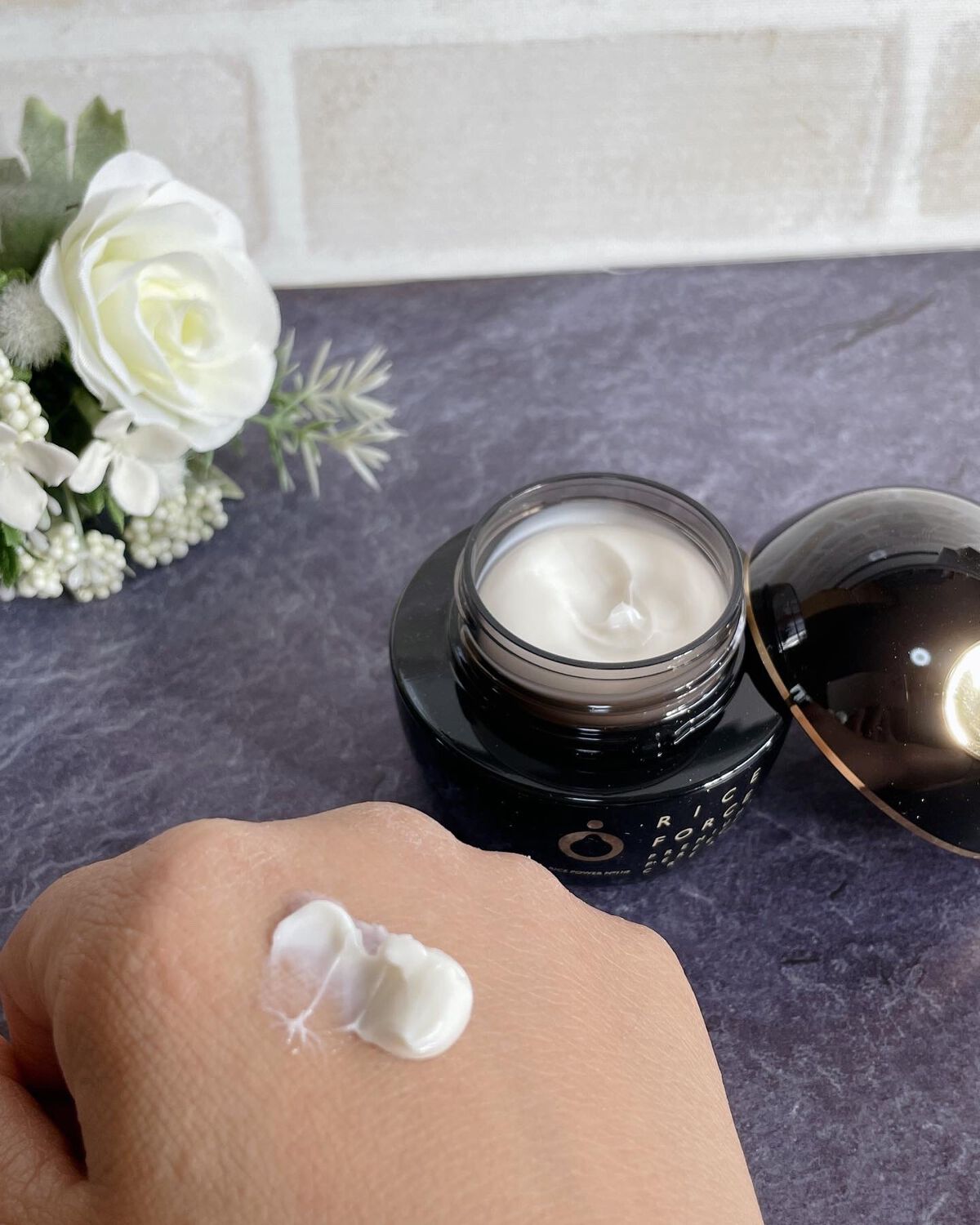 プレミアムパーフェクトクリーム/ライスフォース/フェイスクリームを使ったクチコミ(4枚目)