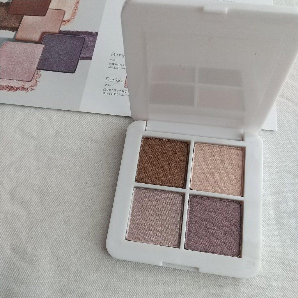 フォーエバー アイシャドウクワッド/rms beauty/アイシャドウパレットを使ったクチコミ（2枚目）