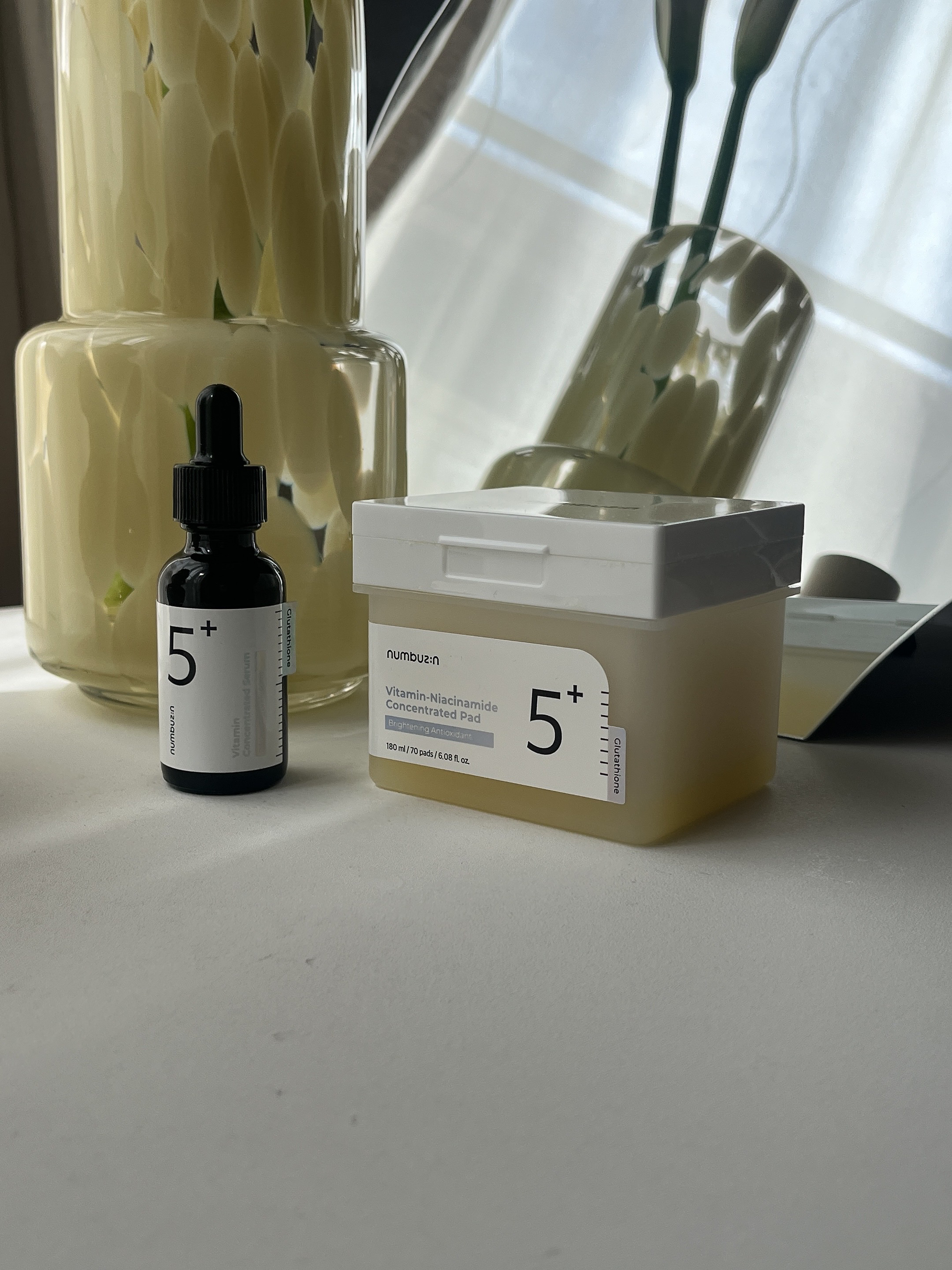 5番 白玉グルタチオンＣ美容液/numbuzin/美容液を使ったクチコミ（1枚目）