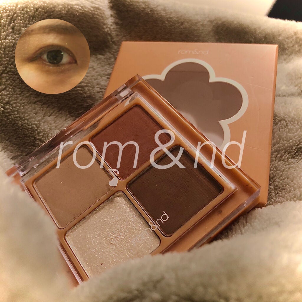 ベターザンアイズ ミュージックシリーズ/rom&nd/アイシャドウパレットを使ったクチコミ(1枚目)