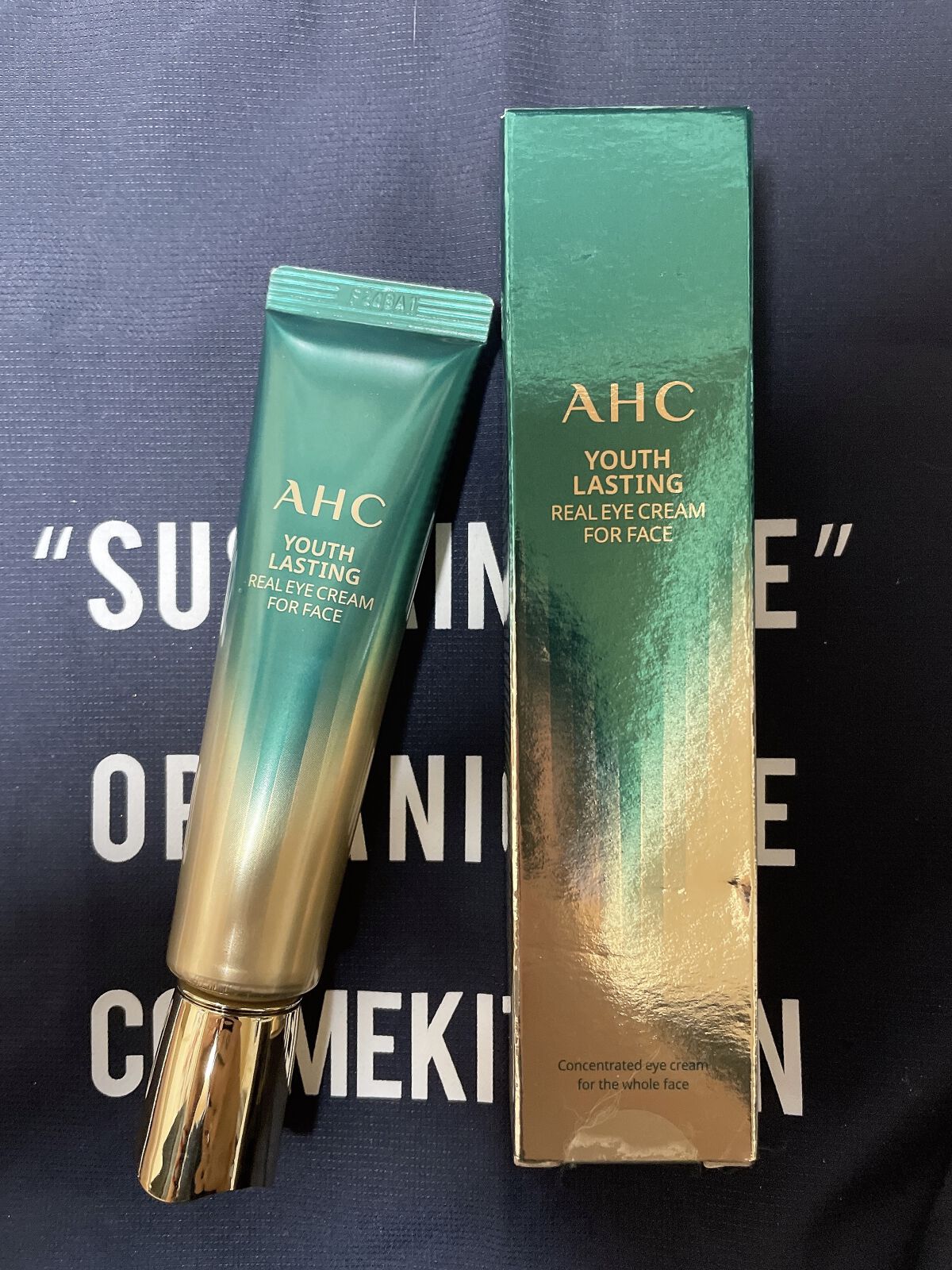  AHC ユース ラスティング リアル アイ クリーム フォー フェイス/AHC/アイケア・アイクリームを使ったクチコミ（3枚目）