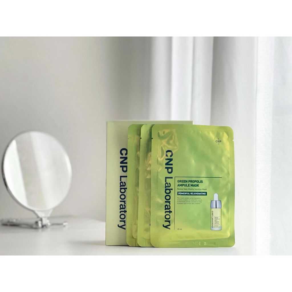 グリーンプロポリスアンプルマスク/CNP Laboratory/シートマスク・パックを使ったクチコミ（1枚目）