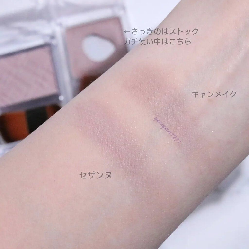 ナチュラルマットシェーディング/CEZANNE/シェーディングを使ったクチコミ（3枚目）