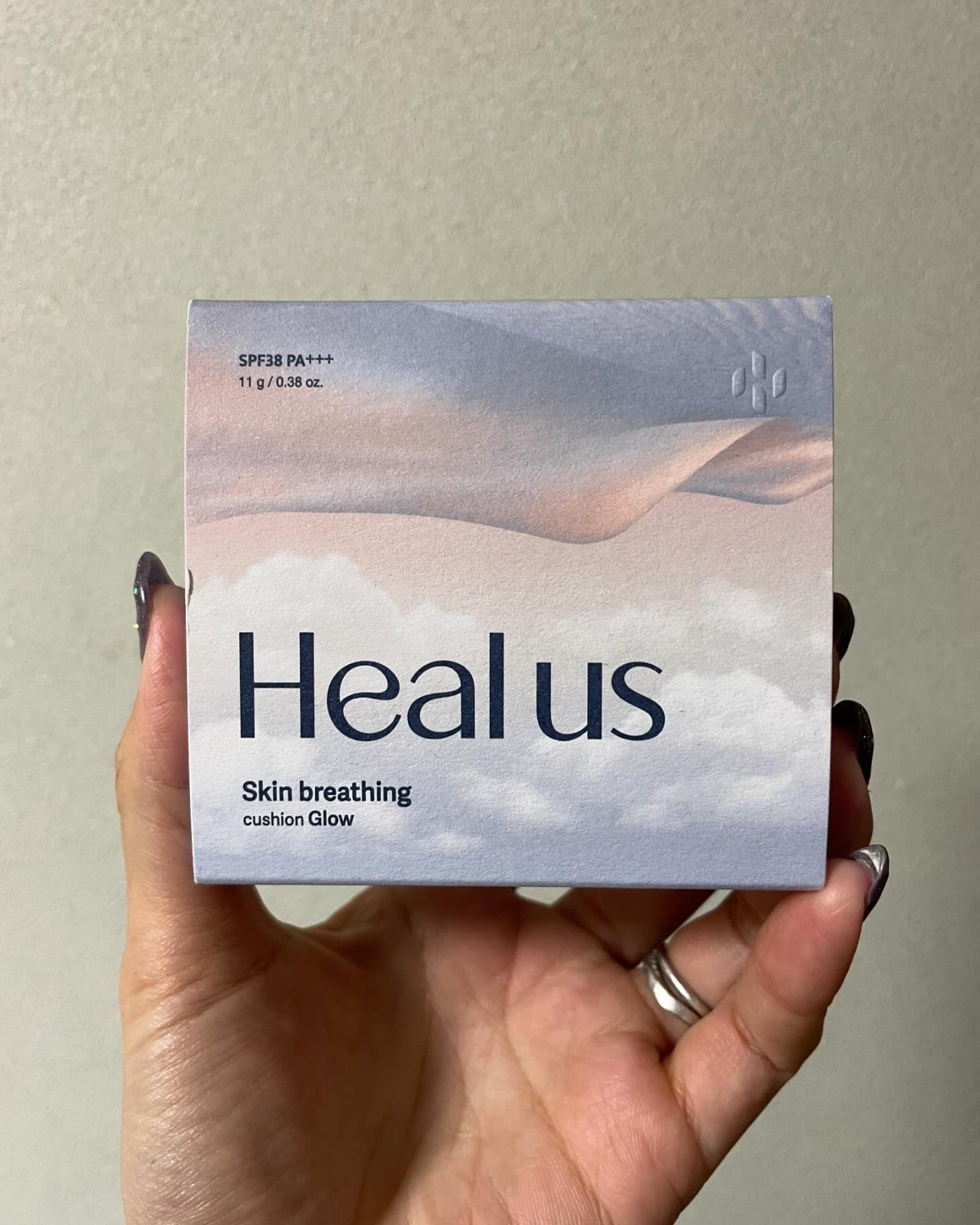 ブリージンググロークッション/Healus/クッションファンデーションを使ったクチコミ(2枚目)