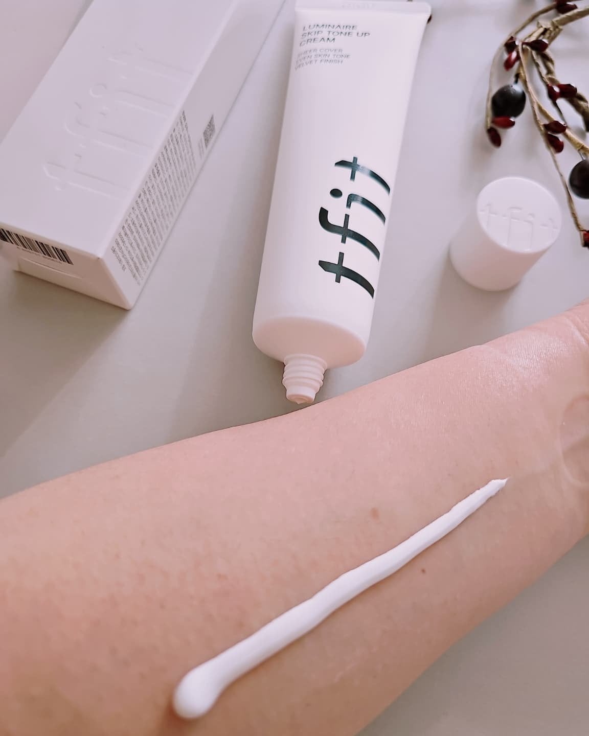 ルミネールスキップトーンアップクリーム/TFIT/化粧下地を使ったクチコミ(5枚目)
