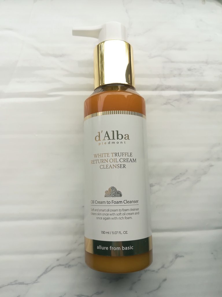 ホワイトトリュフリターンオイルクリームクレンザー/ダルバ/クレンジングを使ったクチコミ（1枚目）
