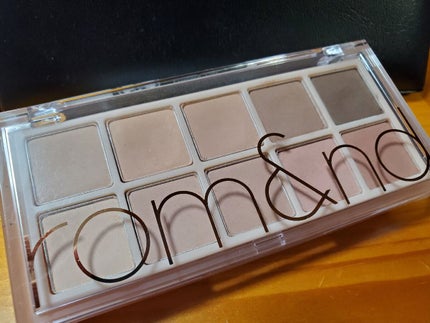 ベターザンパレット/rom&nd/アイシャドウパレットを使ったクチコミ(1枚目)